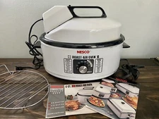 Nesco Roast Air Oven 6 Qt Portable Electric Convection Roaster Working