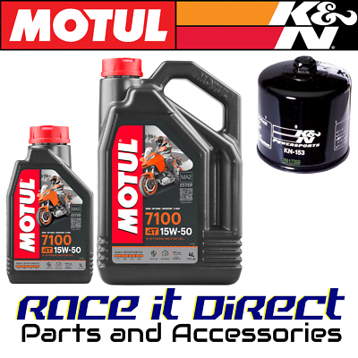 Oil and Filter Kit K&N For Ducati MULTISTRADA 1200 S 16-17 Motul