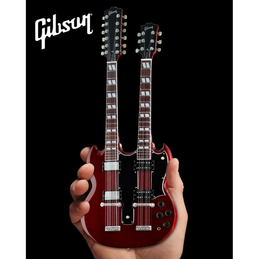 Axe Heaven® GG-223 Gibson® SG EDS-1275 Cherry Doubleneck Mini