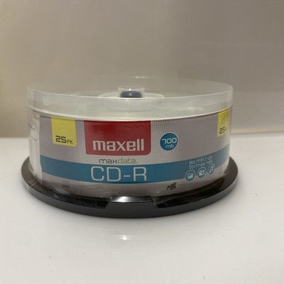 Maxell CD-R 80min 700 MB - Max Data 25 Pack