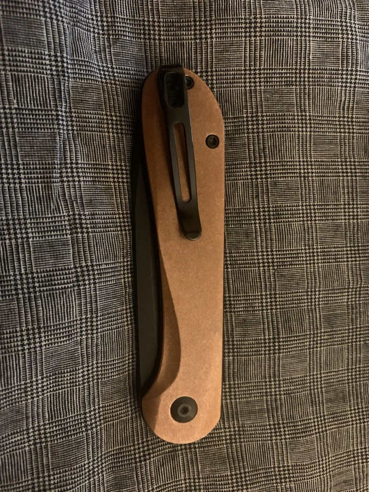 Civivi Button lock Elementum W/Flytanium copper scales - Image 2 of 4