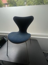 3107 Stuhl gepolstert, Fritz Hansen, Design Jacobsen Holz Ameise NP 800, - 