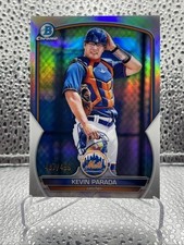 Kevin Parada 2023 Bowman Chrome Prospects Refractor 487/499 #BCP-91 Mets