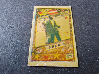 PELE Edson Arantes do Nascimento SANTOS - RARE EX YUGOSLAVIA CARD 1960-1961