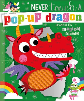 Never Touch a Pop-up  Dragon - Fold-out book or chart NEW Jenkins, Cara 01/11/20