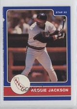 1985 Star Panel Set Reggie Jackson (Angels Batting Stance) HOF 3c7