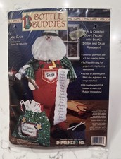 BOTTLE BUDDIES by Dimensions Mr. Claus Craft Kit for 2 Liter Bottle 62157