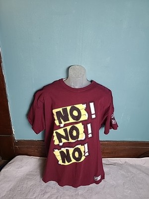WWE Authentic Wear Daniel Bryan No No No Stop It Tee T Shirt Men's Size XL 