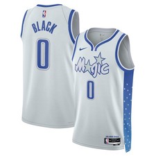 Orlando Magic Anthony Black #0 Nike 2025/26 NBA Swingman Jersey City Edition