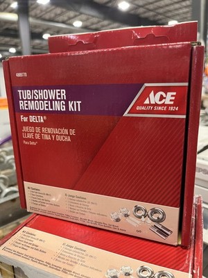 Ace Chrome Tub Shower 2-handle Remodel Kit For Delta Faucets 4889770