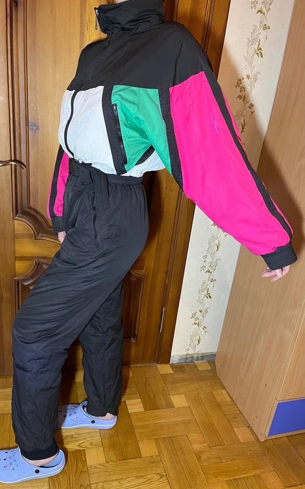 Traje de esquí vintage FILA Magic Line para mujer 44/US 12 hecho en Italia años 80 raro Foto 2 de 4