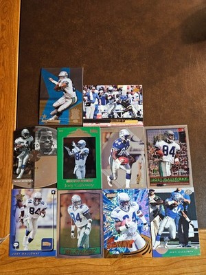 JOEY GALLOWAY - **Premium Lot of 10 Different** - Seahawks - (All NRMT-MINT)