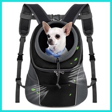 Pet Dog Carrier Backpack Small Dog Front Backpack Ventilated Dog Carrier Back...