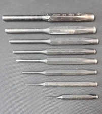 Snap On 8 Piece Roll Punch Set  1/16" - 3/8"