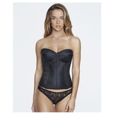 Dominique Colette Satin And Lace Torsolette