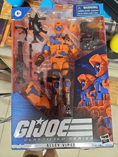 Gi Joe Classified Series 34 Alley Viper figure #34 Hasbro 6” -new