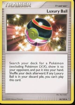 Luxury Ball - 86/100 - Pokemon Stormfront Non-Holo Card HP