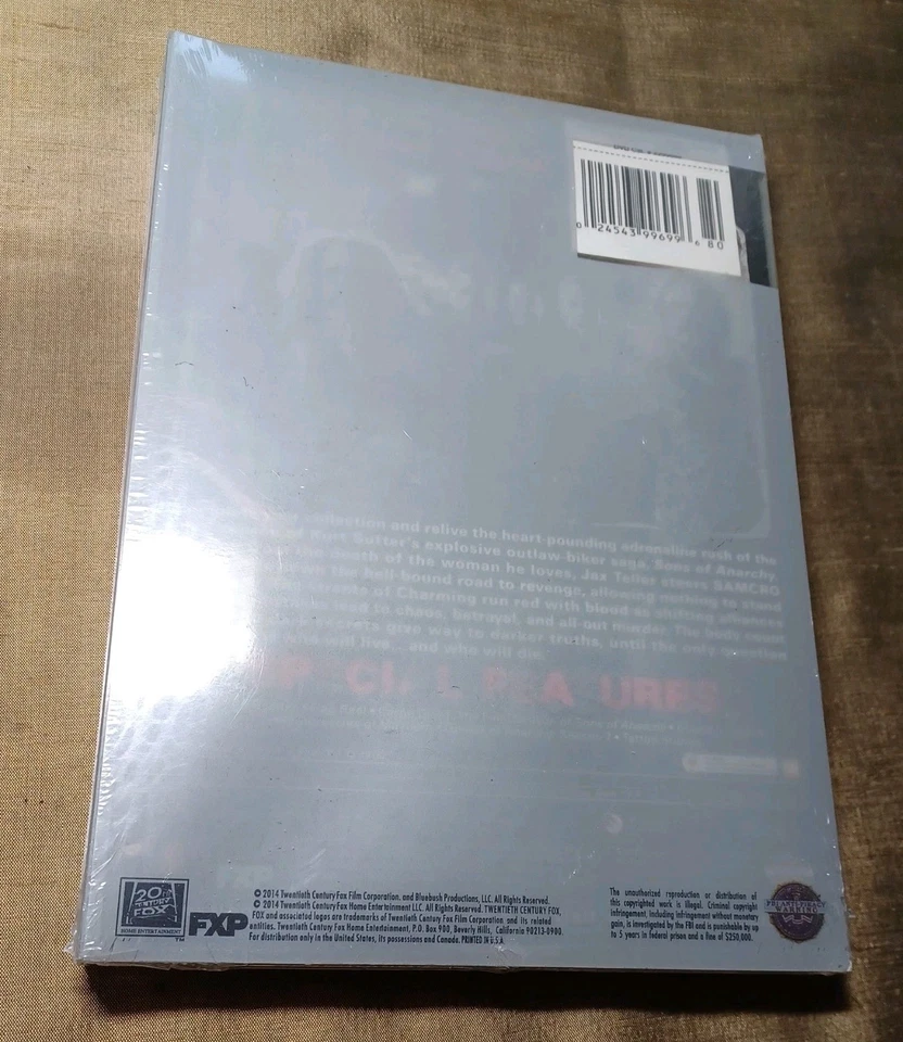 Sons of Anarchy: the Final Season (DVD, 2014) / Factory Sealed / ***Brand New*** - Image 2 of 3