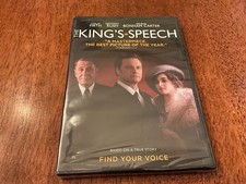 The King's Speech 2010 DVD Based On A True Story - New, Sealed