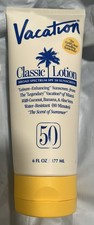 VACATION Classic Lotion Broad Spectrum SPF 50 Sunscreen 6 fl oz, 08/26