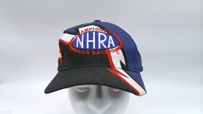NHRA Championship Drag Racing Hat 1997 3D Snapback Men's Adjustable Blue