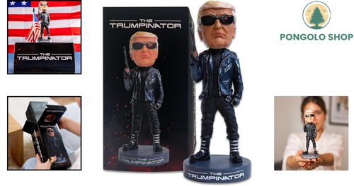 Donald Trump Collectibles - The Trumpinator: Donald Trump 2024 Bobblehead for... - Picture 2 of 11