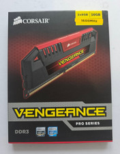 Corsair Pro 16GB 2x 8GB DDR3 1600MHz CL9 PC3-12800U PC RAM CMY16GX3M2A1600C9R