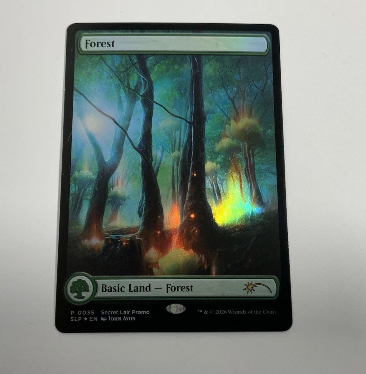 MTG 沼/Swamp Foil John Avon Secret Lair John Avon In Individual Magic: The Gathering Cards for sale | eBay