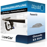 für Omoda E5 SUV 03.2024-Jetzt Towcar AnhäNgerkupplung Abnehmbar Neu