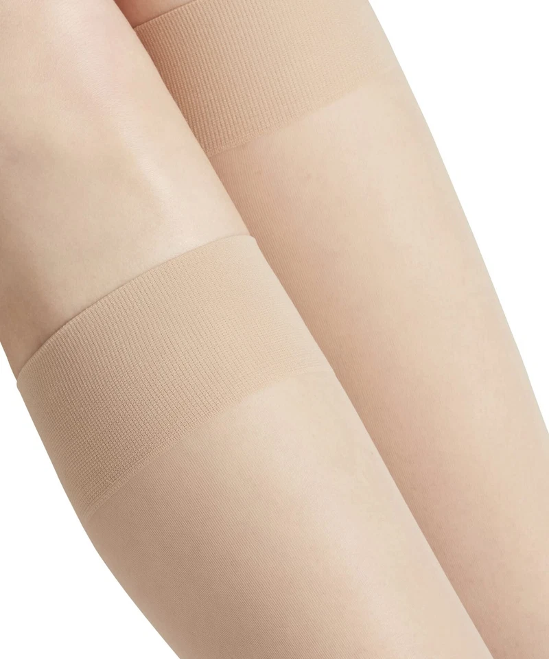 , Mujer, Matt Deluxe 20 Den Hasta la Rodilla, Cristal, 5-7.5 Foto 3 de 4