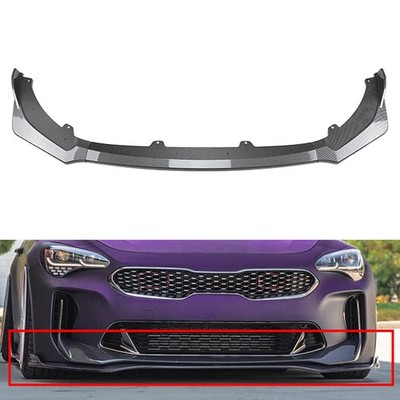 Frontstoßstangenspoiler-Splitterlippe für Kia Stinger GT 2018 2023 2019 2021
