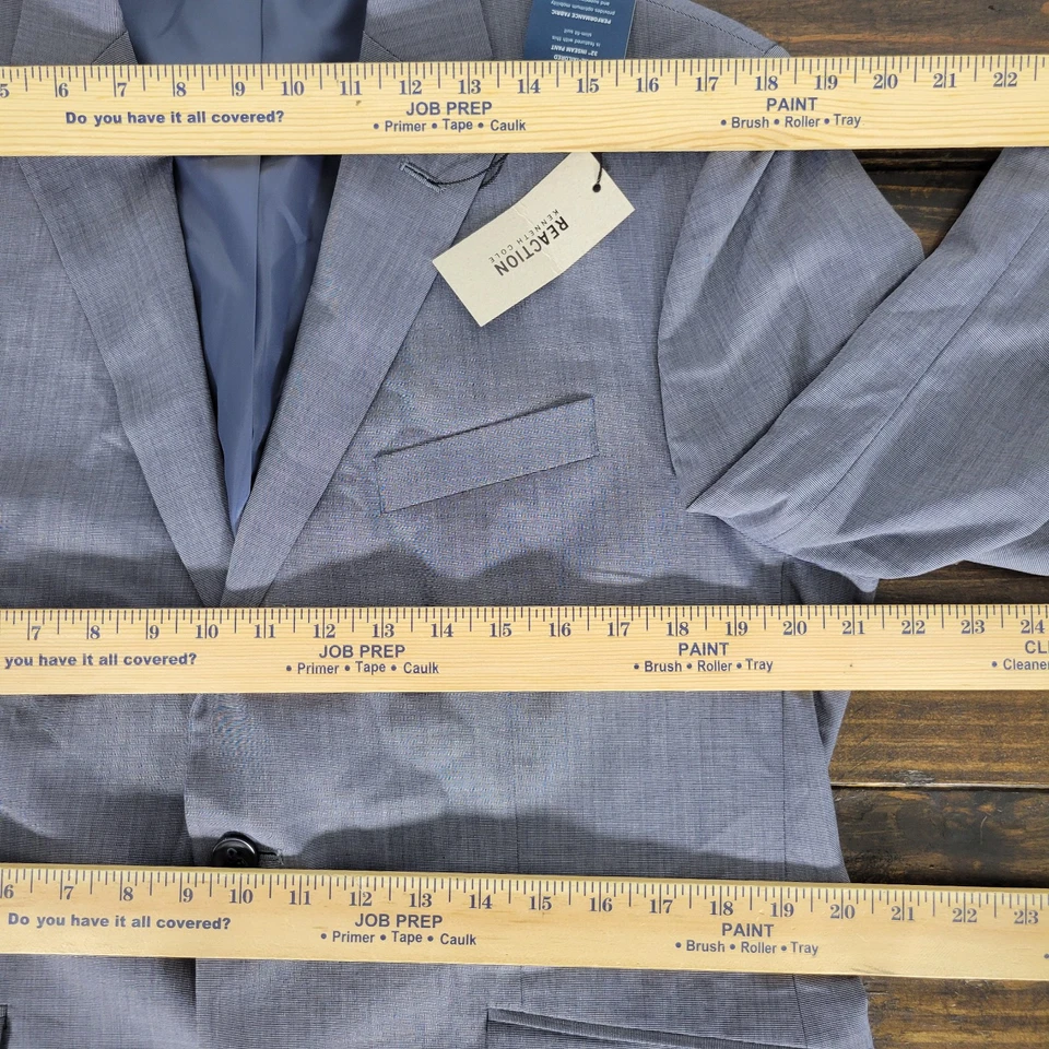 Kenneth Cole Reaction Men's Sport Coat Blazer Two Button Techni-Cole 42S NEW - Image 4 of 4