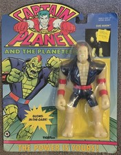 Captain Planet And The  Planeteers  DUKE NUKEM Action Figure # 80-622 FREE SHPNG
