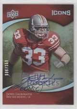 2009 Upper Deck Icons NFL Rookies Auto 66/150 James Laurinaitis #154 Auto 0rd2