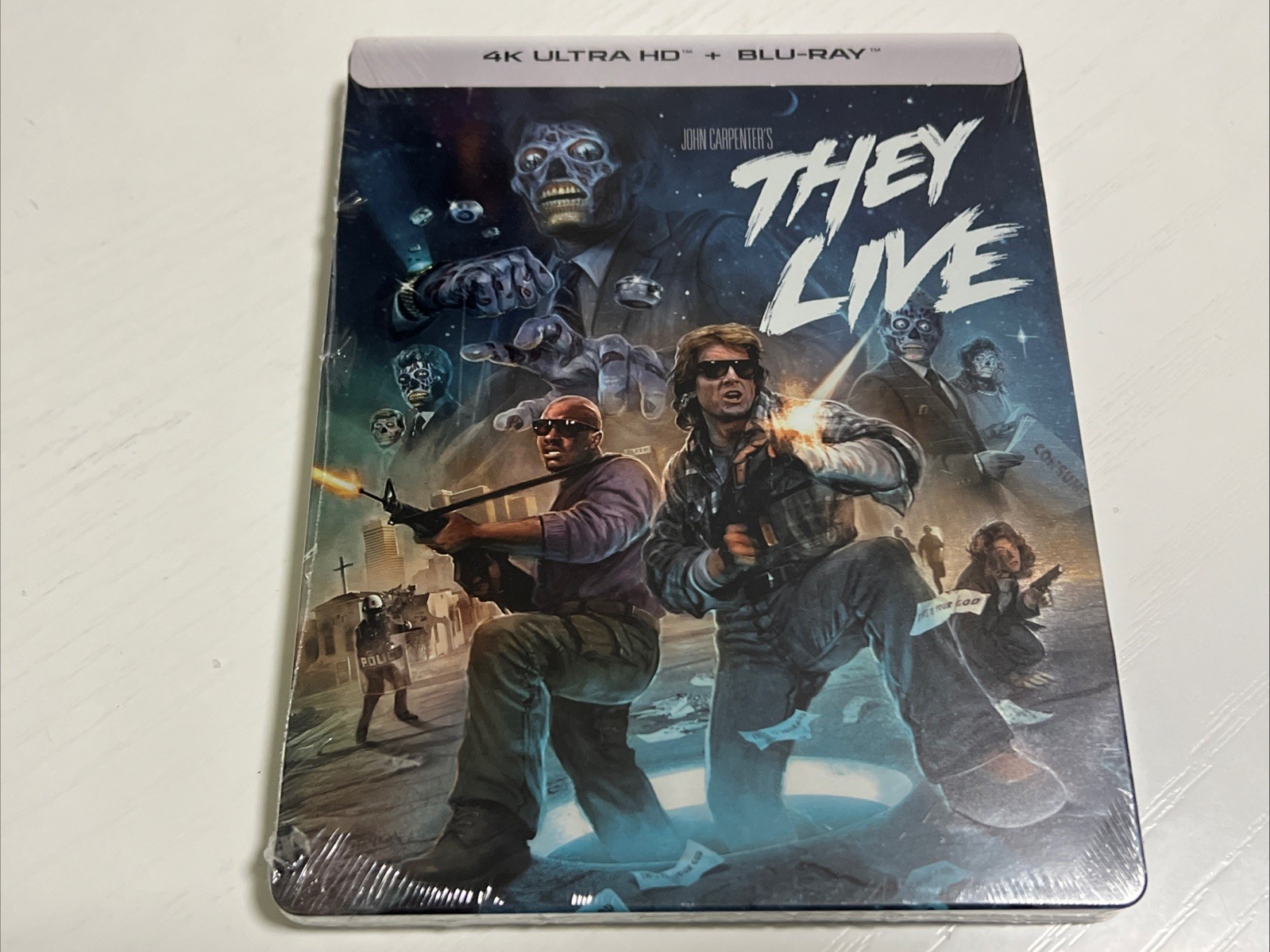 They Live 4K UHD Blu-ray SteelBook USA Exclusive