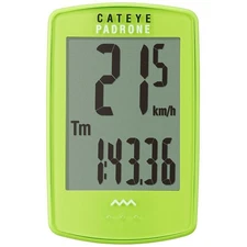 CatEye Padrone Wireless Cycle Computer - CC-PA100W - Green