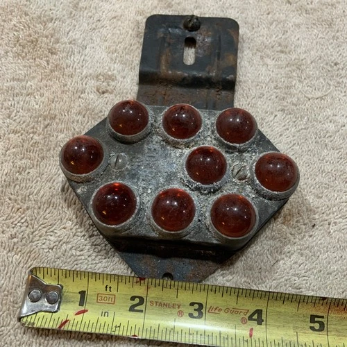 Federal #95 Glass Eye Vintage Reflector