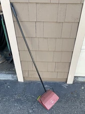 Bissell Swift Sweep Manual Sweeper Push Broom Brush Carpet Floor Cleaner Red 49"