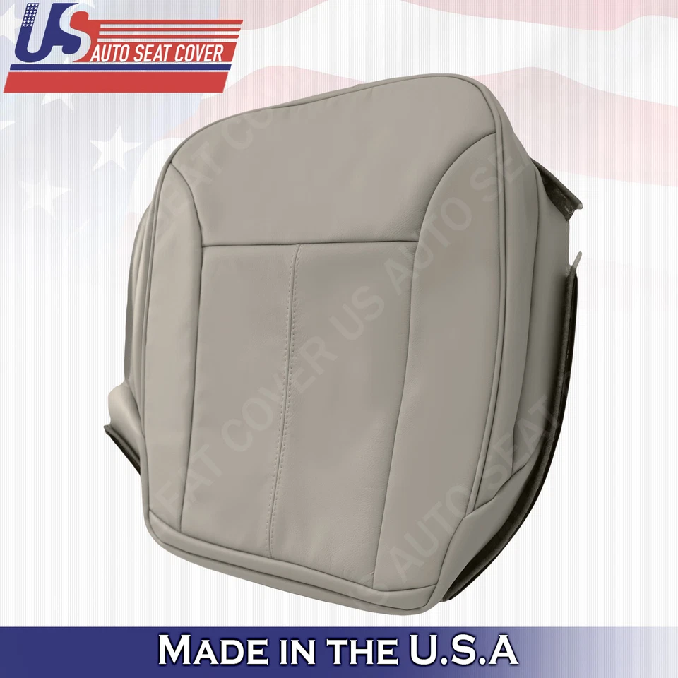 Capa de assento de couro cinza inferior DRIVER 2007 2008 2009 Mercedes Benz GL320 GL350  - Imagem 3 de 4