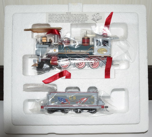 bachmann civil war confederate train set