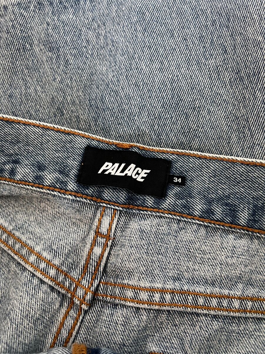 Palace Skateboards El Script P90 Baggy Jeans - Size 34 Palace Skateboards El Script P90 Baggy Jeans - Size 34