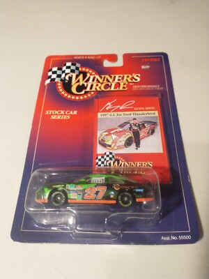 Winners Circle 1/64 Nascar diecast #27 G. I. Joe Ford T-Bird Kenny Irwin 1998