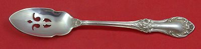 Wild Rose by International Sterling Silver Olive Spoon Pierced 5 3/4'' Custom 