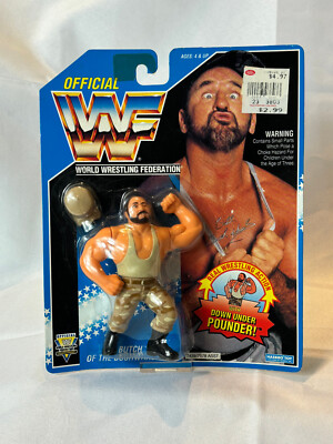 1993 World Wrestling Federation BUTCH OF THE BUSHWACKERS Action Figure SEALED