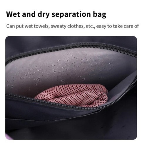 Large Capacity Shoulder Travel Backpack Sports Luggage Zipper Multifunction Bag - Bild 22 von 30