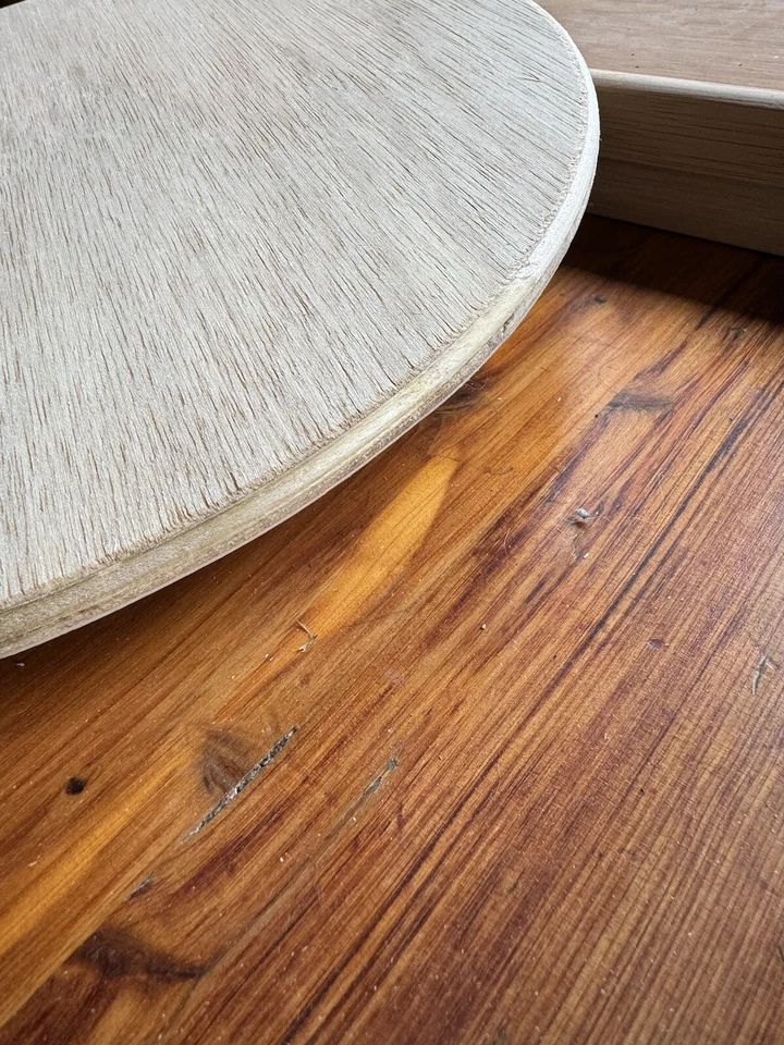 Círculo de madera contrachapada de abedul corte CNC de 40”, 1/2” de espesor sin terminar de cualquier tamaño Foto 2 de 2