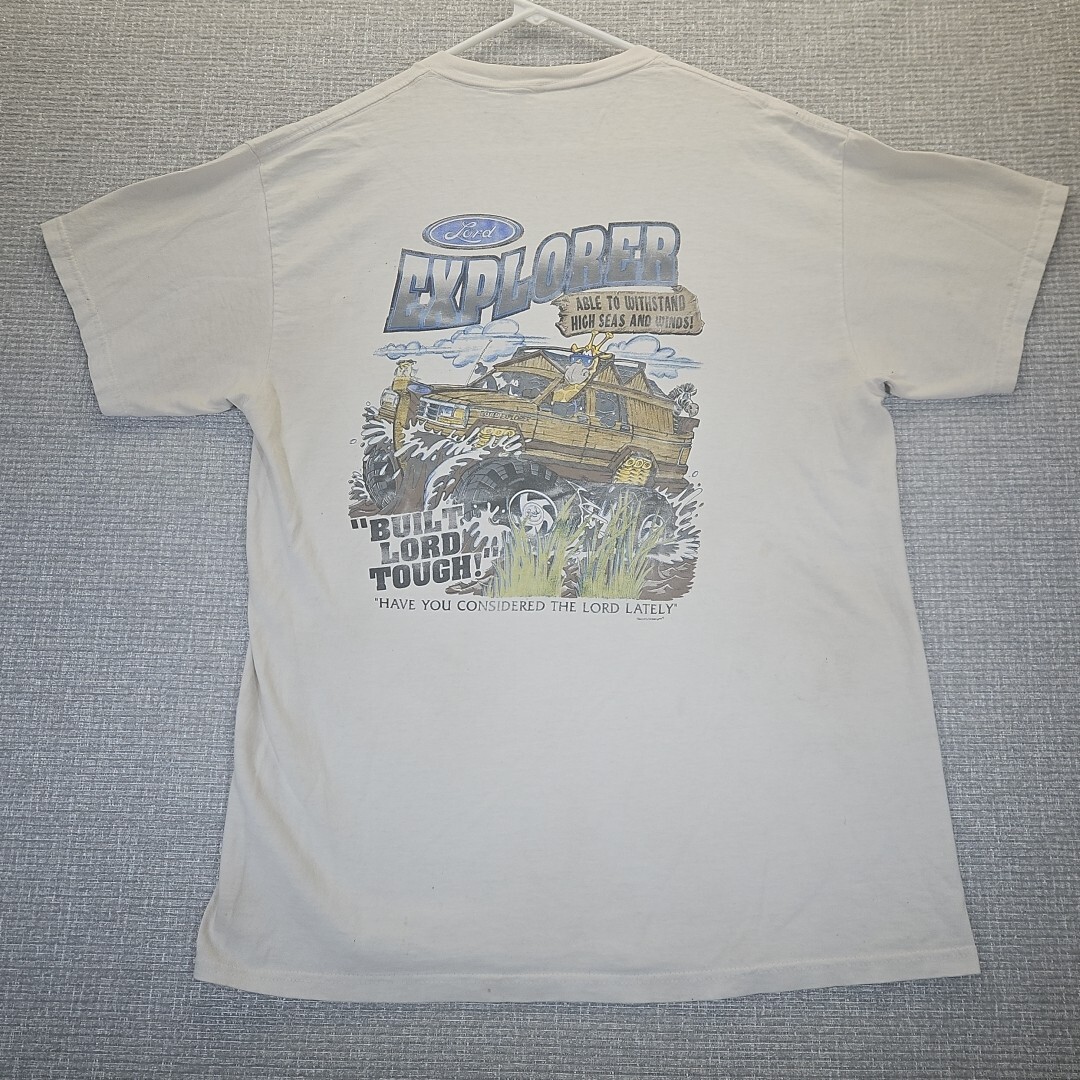 【希少】Y&T ヴィンテージTシャツThe Lords Of the Bay92 VTG 90s Lord Explorer Jesus Tshirt Sz LG Built Lord Tough Ford