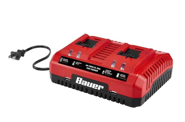BAUER 20V Dual-Port Charger