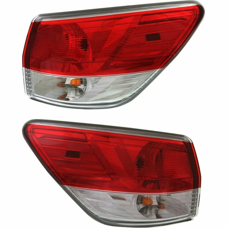 ПОДХОДЯТ ДЛЯ NISSAN PATHFINDER 2017-2019 КРАСНЫЕ ПРОЗРАЧНЫЕ ЗАДНИЕ ФОНАРИ ЗАДНИЕ ФОНАРИ КОМПЛЕКТ ИЗ 4 ШТ - Изображение 2 из 3