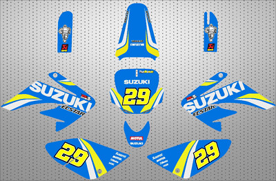 Stickers Pitbike Malcor Racer Suzuki Moto Gp Stickers Decals Stickers Decals Ebay